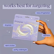SpaLife Beauty Stargazing Radiating Under Eye Masks – Hydrogel Eye Patches for Dark Circles, Puffy Undereyes, & Discolorat...