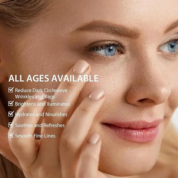 Soulight 5% Caffeine Eye Serum for Anti Aging | Reduce Dark Circles, Puffiness, Fine Lines & Wrinkles | Hyaluronic Acid & ...