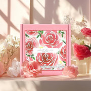 Skin Care Set Muse Lagoon Gift Baskets for Women 5 Pcs Rose Gifts for Her Includes Hand Cream Soap Sponge Shower Gel 355ml...