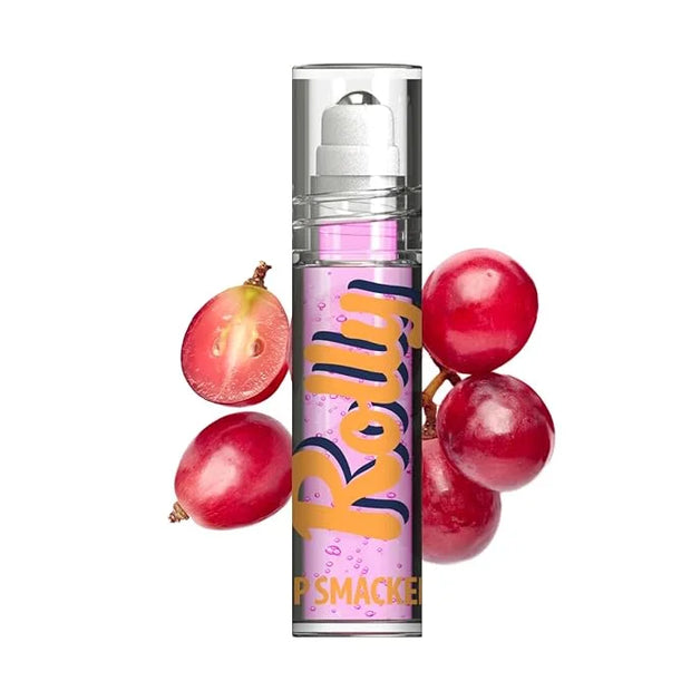 Lip Smacker Rolly Lip Gloss, Classic Roller-Ball Design for a Cooling Sensation, Hydrating & Moisturizing Shine - Grape - ...