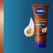 Vaseline Intensive Care Hand Crème Moisturizer for Dry Hands Hydra Replenish Made with hyaluronic acid, vitamin B3, and co...