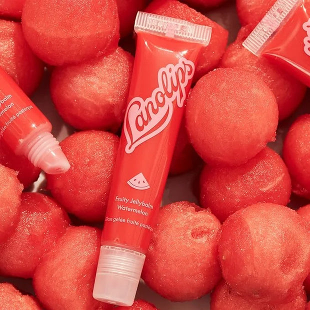 Lanolips Fruity Jellybalm - Tinted Lip Balm to Deepen, Brighten & Enhance - Moisturizing Lanolin Lip Balm & Jelly Lip Glos...