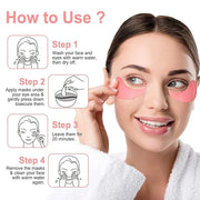 Eye mask-30 pairs rose under