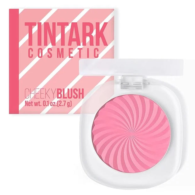 Cheeky Blush Compact for Face Cheeks, Talc Free Blusher Palette, Matte Powder Makeup, Natural Healthy, Mauve Pink Magenta ...