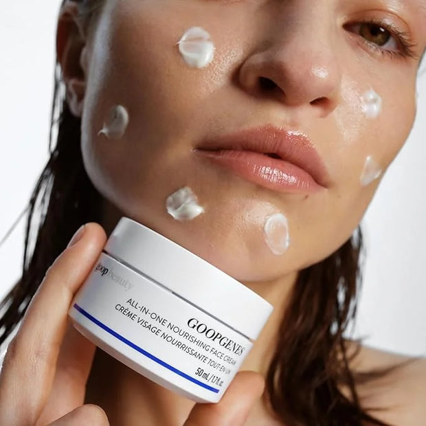 goop Beauty Nourishing Face Cream | Improves Firmness, Elasticity, & Brightness | Botanicals, Ceramides, & Squalane | Anti...