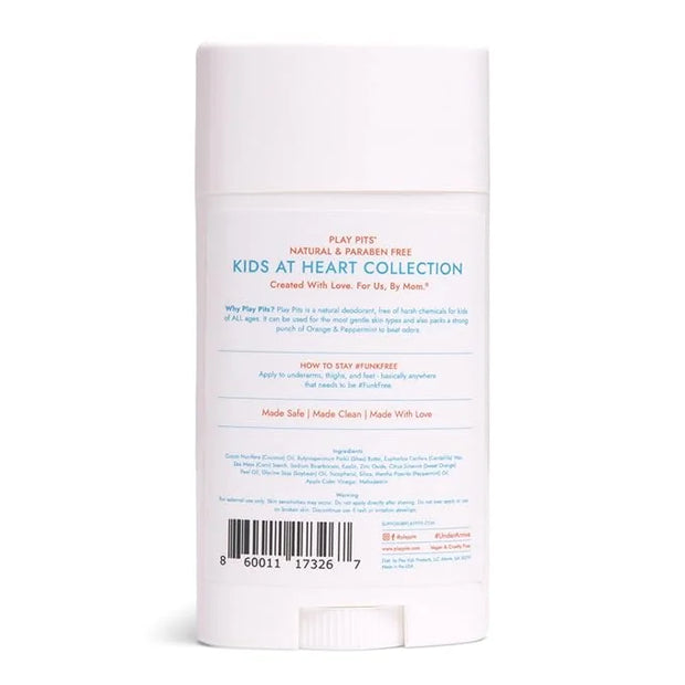 PLAY PITS - Natural Kids Whole Body Deodorant - Safe for Girls & Boys w/Sensitive Skin of All Ages - Clean, Non-Toxic, & P...