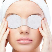 100 Sheets Disposable Eye Mask, Disposable Non Woven Eye Care Cotton Eyemask DIY for Skincare Spa Wrap Moisture Retention ...