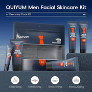 Mens Gifts for Christmas, Mens Skin Care Set, Mens Facial Care Kit, Anti-Aging Skin Care Routine for Men: Face Wash, Scrub...