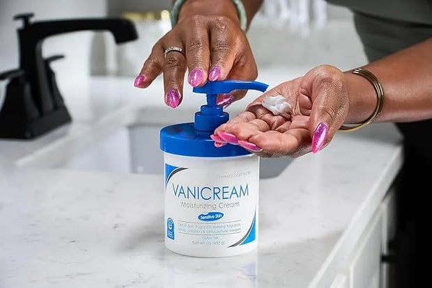 Vanicream Moisturizing Skin Cream with Pump Dispenser - 16 fl oz (1 lb) - Moisturizer Formulated Without Common Irritants ...