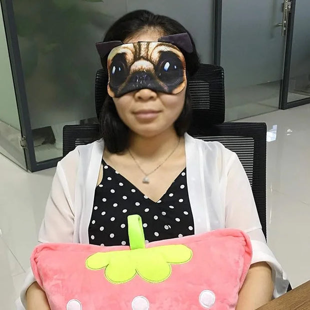 Honbay 3D Funny Eyeshade Sleep Eye Mask with Adjustable Head Strap for Travel, Game, Party, Rest, Sleeping, etc - Product ...