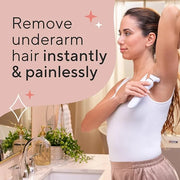 Finishing Touch Flawless Underarm Hair Removal Electric Razor Device, Designed to Shave and Contour Womens Sensitive Under...