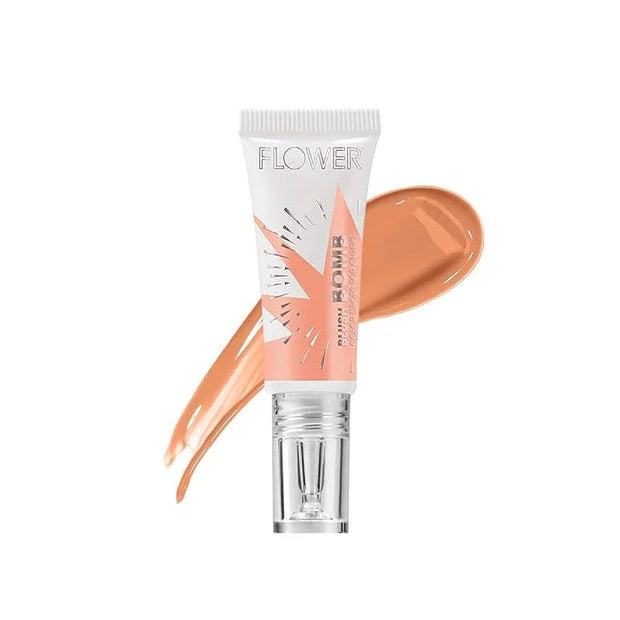 FLOWER Beauty By Drew Barrymore Liquid Blush Makeup Bomb Color Drops -Silky Lightweight Formula + Gel Cream Blush for Chee...