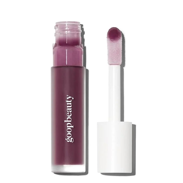 goop Beauty Hydra-Barrier Gel Gloss | Hydrating Lip Gloss to Moisturize & Plump Lips | Hyaluronic Acid & Vitamin E | Fig -...