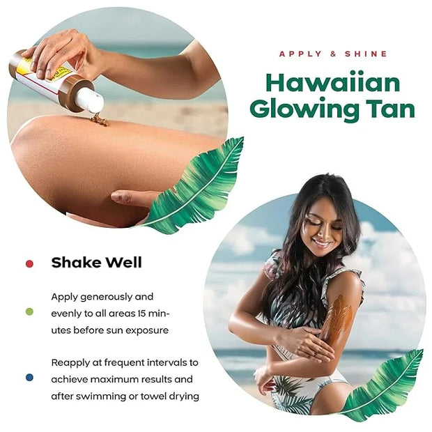 Maui Babe Browning Lotion 8 Ounces (Pack of 2)