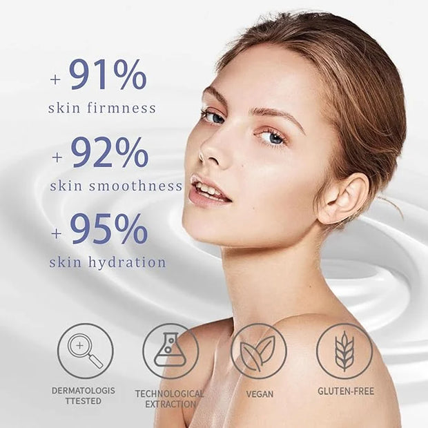 Neck Firming Cream, Tighten and Lift Neck Cream for Crepey Skin, Anti-Aging Neck & Décolleté Cream, Smooth & Tight Sagging...