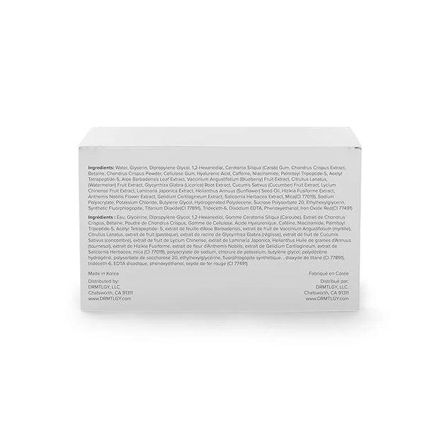DRMTLGY Brightening Eye Masks (30 Pairs) - Caffeine Eye Masks for Dark Circles and Puffiness with Hyaluronic Acid, Eye Pat...