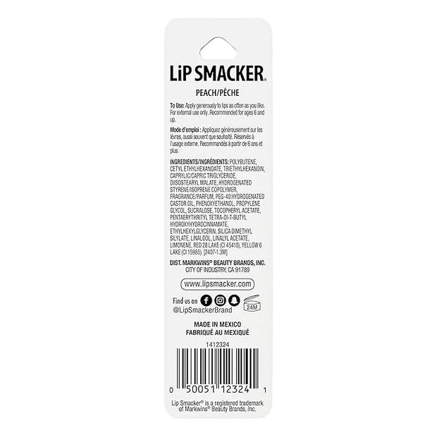 Lip Smacker Rolly Lip Gloss, Classic Roller-Ball Design for a Cooling Sensation, Hydrating & Moisturizing Shine - Peach - ...