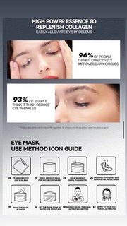 Bio-collagen eye mask, anti aging