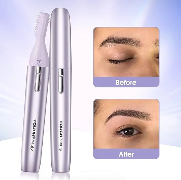 TOUCHBeauty Eyebrow Hair Trimmer for Women, Painless Precision Eyebrow Shaper, Pen-Shaped Hair Remover Razor for Face Chin...