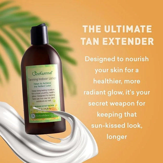 Indoor Tanning Lotion | Body Tanning Lotion | Natural Sun Tan Lotion | Moisturizer Tanning Lotion For Long-Lasting Tan | J...