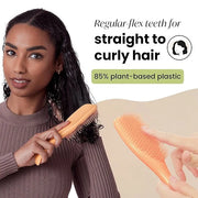 Tangle Teezer Plant-Based Ultimate Detangler Brush, Dry & Wet Hair Brush, Eliminates Knots & Reduces Breakage for All Hair...