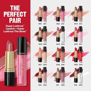 Revlon Super Lustrous Lip Gloss, Non-Sticky, Hydrating, High Shine Finish, 205 Snow Pink, 0.13 oz - Product Image