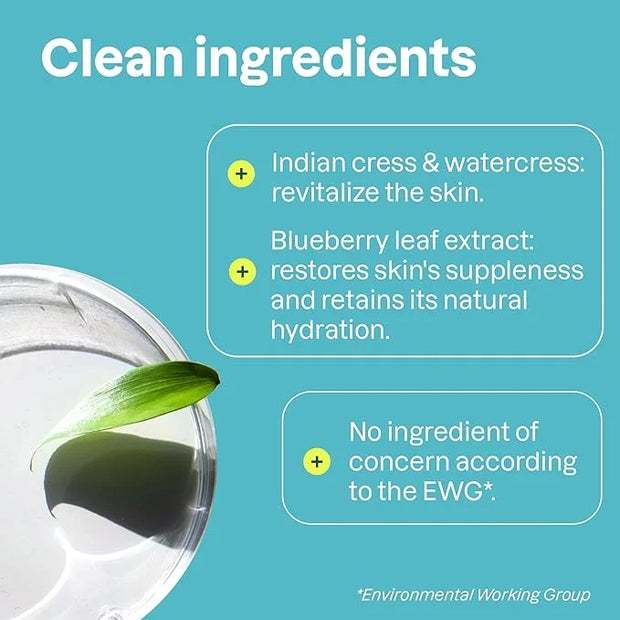 ATTITUDE Micellar Foaming Facial Cleanser, EWG Verified, Dermatologically Tested, Plant and Mineral-Based, Vegan, Unscente...