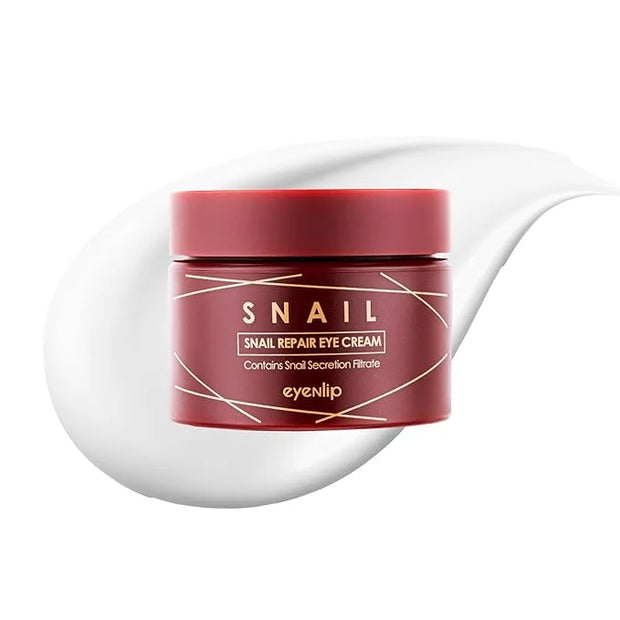 Snail Repair Eye Cream 1.69 fl oz – Hydrating Eye Treatment with Snail Mucin and Niacinamide for Fine Lines, Puffy Eyes, a...