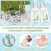 24 Pcs Mini Aloe Vera Gel 1oz Soothing Moisture Aloe Gel Travel Size Aloe Vera Gel Moisturizing Face Skin Aloe Vera Gel Bu...
