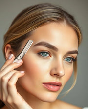 Eyebrow Razor with 6 Blades & Travel Case – Face Razors for Women & Men, Eyebrow Trimmer Shaper with Precision Cover, Faci...