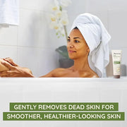 Aveeno Daily Moisturizing Body Scrub, Exfoliating Body Wash for Smoother, Healthier Looking Skin, Soothing Prebiotic Oat F...