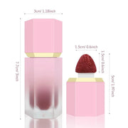 Liquid Blush for Cheeks, Soft Cream Blush with Cushion Applicator, Dewy Finish Matte Velvet Texture, High-Pigmented Blenda...