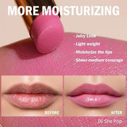 Oulac Pink Lipstick Moisturizing Shine Lipstick - Moisturizing Lip Stick Glossy Tinted Lip Balm, Sheer Shine Juicy Finish,...
