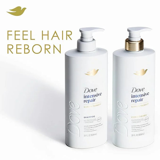 Dove Shampoo Intensive Repair for Damaged Hair with Bio-Protein Care Technology and Amino Serum 28 Fl Oz - Product Image