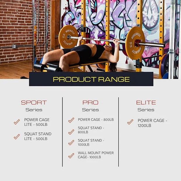 HulkFit Pro Series Multifunctional Adjustable Home Gym Exercise - Product Image