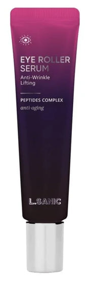 L.SANIC_Eye Serum Roller Peptide Complex, Anti-Wrinkle & Lifting, Firming & Hydrating, Reduces Fine Lines & Puffiness, Coo...
