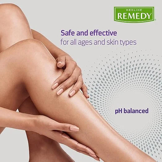Medline Remedy Specialized Skin Cream, Fragrance-Free (16 oz), 1.5% Dimethicone, Nourishing Moisturizer for Dry Skin, Sulf...
