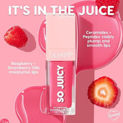 Colourpop So Juicy Plumping Glossy Lip Oil - Hydrating & Plumping Lip Oil with a Sheer Wash of Non-Sticky Color - Infused ...