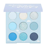 ColourPop On Cloud Blue Shadow Palette - Baby Blue Shadow with Matte Sparkle, Metallic, Matte and Glitter Finishes - High-...