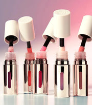 MAKE Beauty Serum Balm Hydrating Lip Oil. Vegan Moisturizing Lip Gloss with Plumping Effect. Lip Treatment Cream for Soft,...