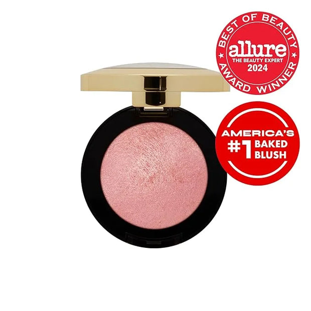 Milani Baked Blush, Powder Blush for Cheeks, Cruelty Free Makeup - Shape, Contour & Highlight Face for a Shimmery or Matte...