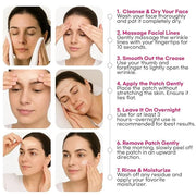 (BUNDLE) Facial and Forehead Wrinkle Patches: Face Wrinkle Treatment for Forehead, Smile Line, Under Eye- Anti Wrinkle Pat...