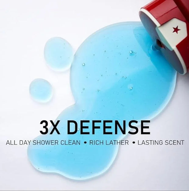 Old Spice Refreshing Body Wash for Men, 3X Defense, 24/7 Shower Fresh with Long Lasting Scent, Red Collection, Swagger wit...