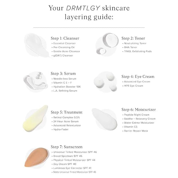 DRMTLGY BHA Clarifying Toner for Face – FSA/HSA Eligible Skin Care with 2% Salicylic Acid – Face Toner & Acne Treatment – ...