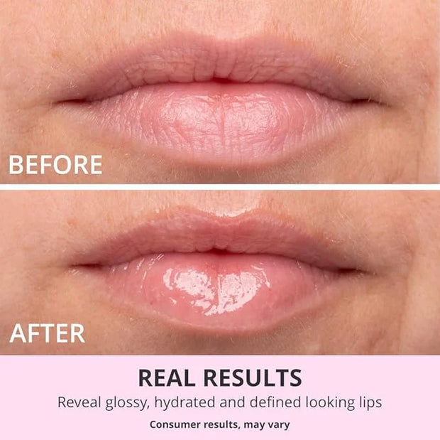 goPure Lip Plumper – Plumping lip gloss formula with Hyaluronic Acid & Peptides, moisturizing, volumizing, smooths the loo...