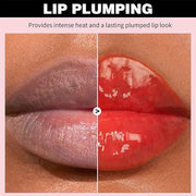 Erinde Natural Ginger Lip Plumping Booster Oil, Ultra-Hydrating & Nourishing Plumper, Glossy Finish Fuller Lip Plumper Glo...