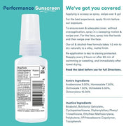 KINeSYS Fragrance Free Clear Spray Sunscreen for sensitive skin, SPF 50, Hypoallergenic, Broad Spectrum UVA/UVB protection...