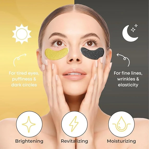 Under Eye Patches for Puffy Eyes and Dark Circles | Infused Gel Mask Patches for Dark Circle Undereye Support of Bags & Pu...