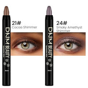 Kaely 2Pcs Cream Eyeshadow Sticks Set for Eyes Waterproof,Cocoa Shimmer & Smoky Amethyst Shimmer Matte Eye shadow Stick Pe...