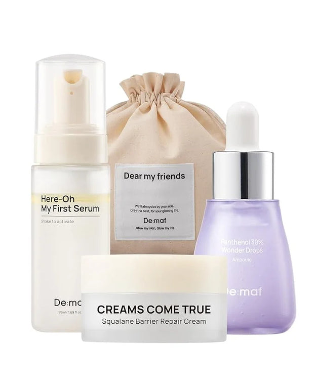 Welcome Kit Skincare Set, 3 Essential Skincare Products with a Travel Pouch - Product Image